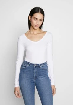 BASIC LONG SLEEVE TOP - Pitkähihainen Paita