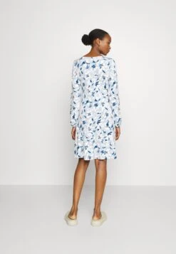 LONG PUFF SLEEVES V NECK MINI DRESS - Trikoomekko -Vaatteiden Promootio ce91eac485ea4d2a8ef048950bc74fd5