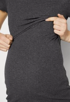 SHORT SLEEVES - Trikoomekko - Mottled Dark Grey -Vaatteiden Promootio e14d91824e05474587cb552a4f26da30