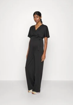 SHORT SLEEVE WRAP JUMPSUIT - Haalari